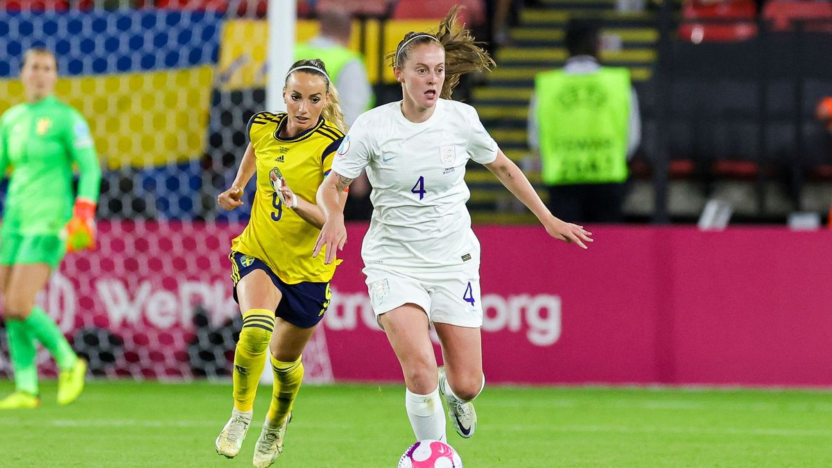 Keira Walsh con su selección Keira Walsh con su selección