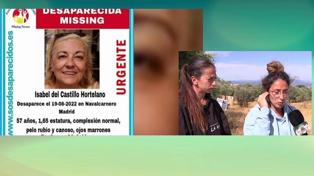 La hija de la mujer desaparecida en Navalcarnero: “Las imágenes de seguridad dan nuevas posibilidades de saber dónde está”