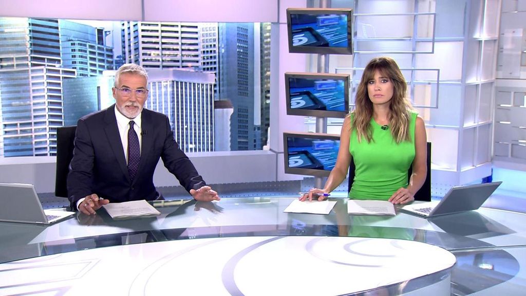 Con David Cantero e Isabel Jiménez Informativos Telecinco 2022 Mediodía 07/09/2022