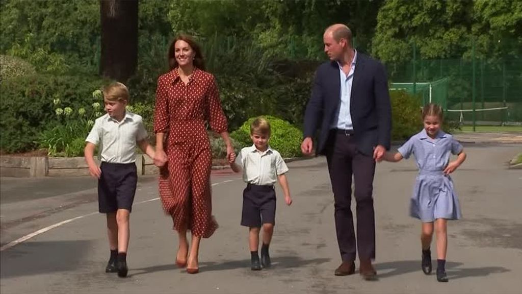 La vuelta al cole de los hijos de los duques de Cambridge