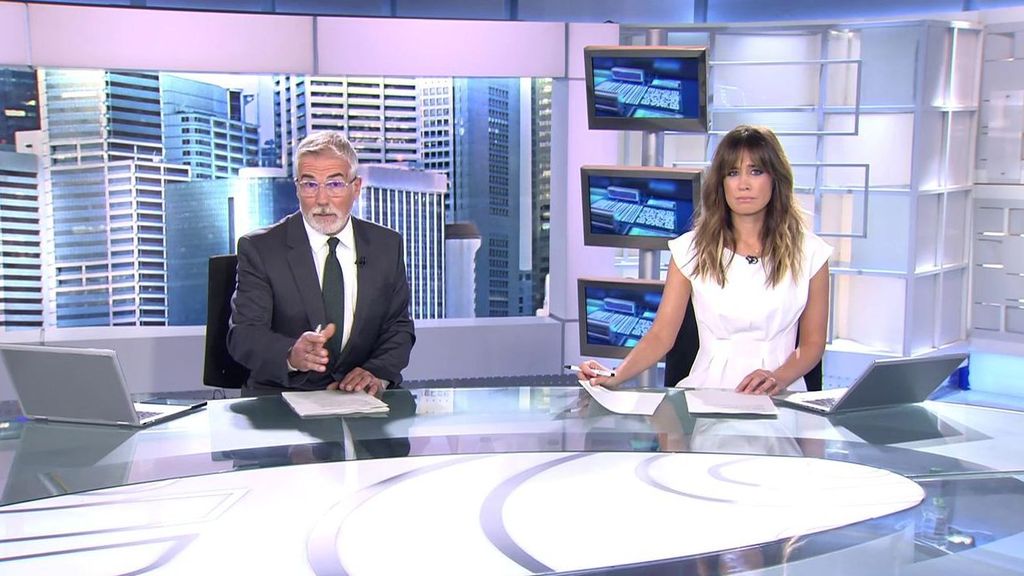 Con David Cantero e Isabel Jiménez Informativos Telecinco 2022 Mediodía 08/09/2022