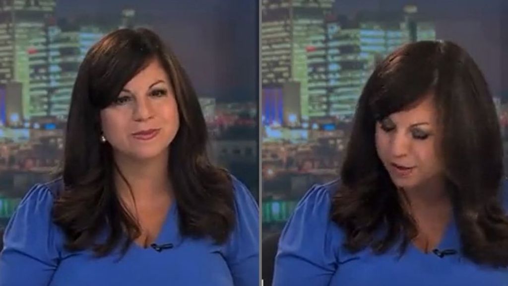 La presentadora sufre un ictus en directo: "algo me está pasando"