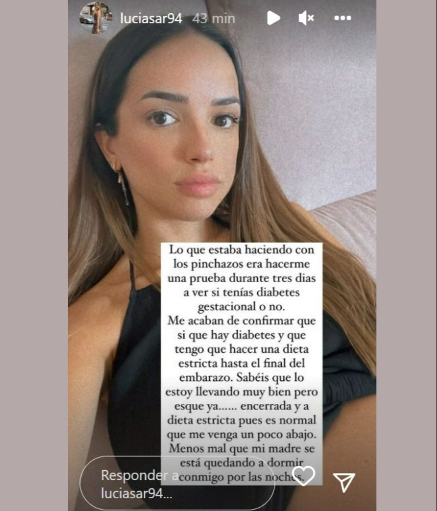 Lucía Sánchez comparte su diagnóstico médico