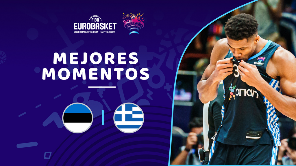 Estonia - Grecia: mejores momentos