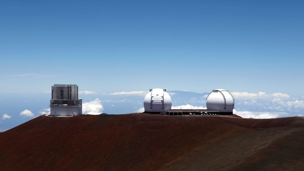 Telescopio Subaru, el más importante del Observatorio Astronómico Nacional de Japón, localizado en el Observatorio Mauna Kea en Hawái