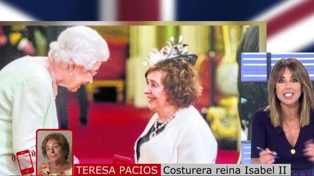 Teresa, la costurera de la reina Isabel II: “La recuerdo muy maja y muy sencilla”