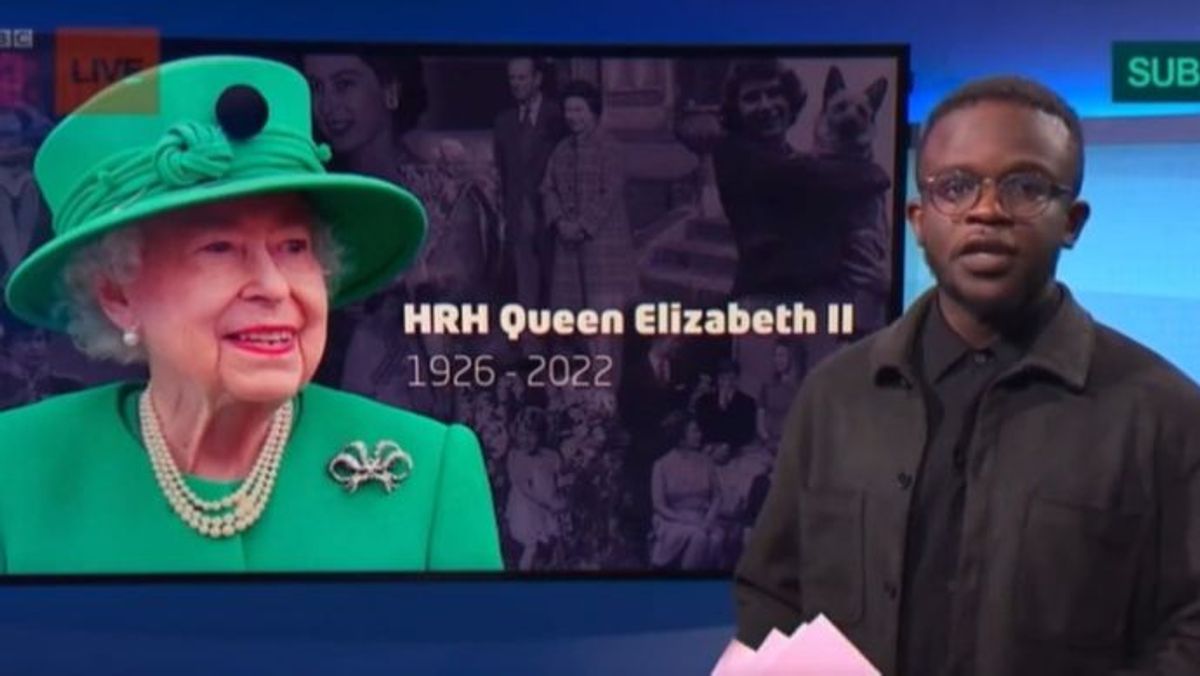 Así anunció la BBC infantil la muerte de Isabel II Así anunció la BBC infantil la muerte de Isabel II