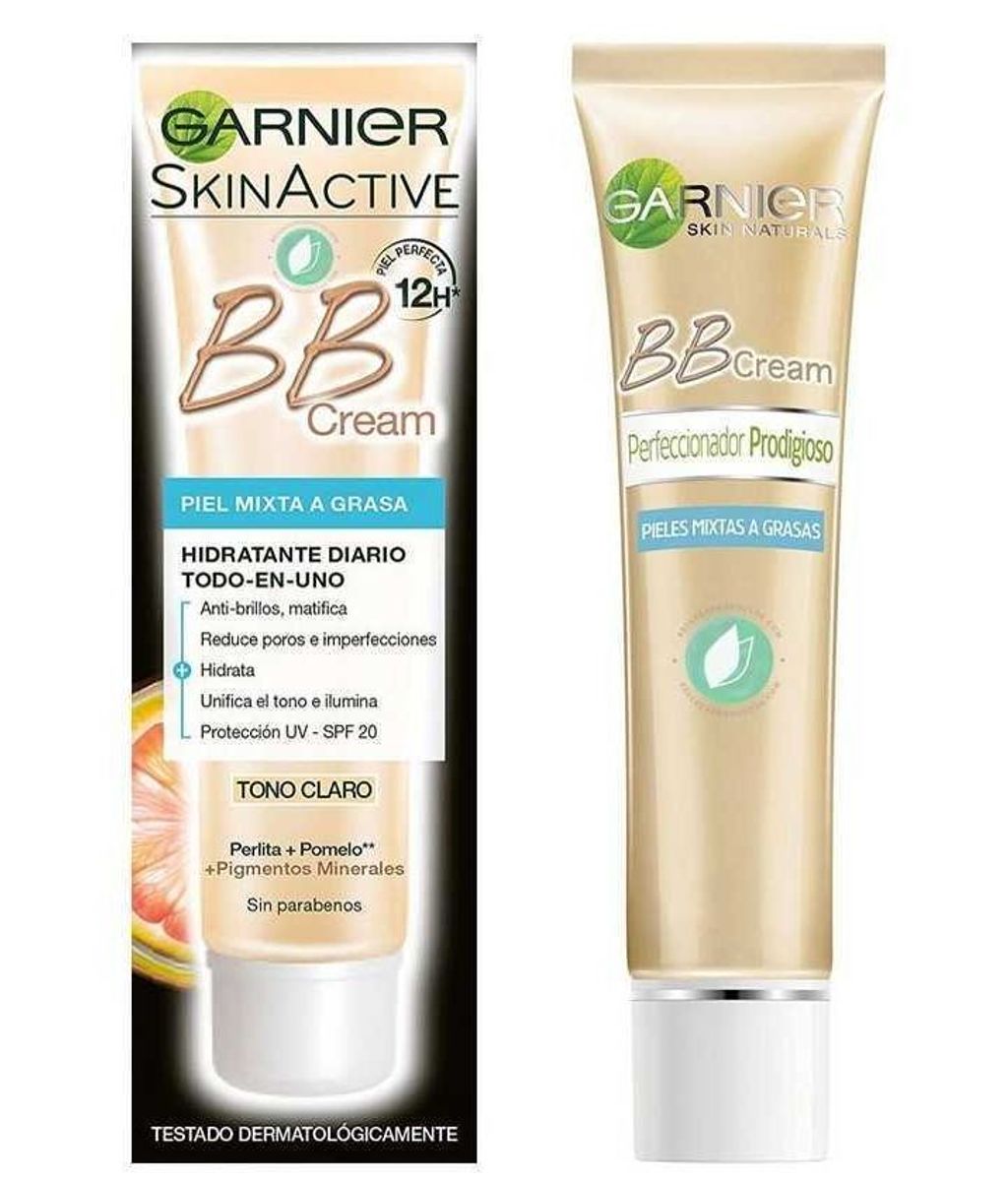 Garnier skin active BB cream piel mixta grasa tono claro 40 ml