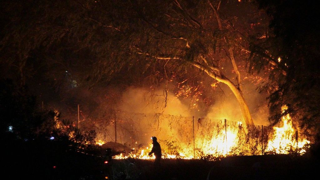 Ceuta en llamas: arde una parte de la mayor área forestal