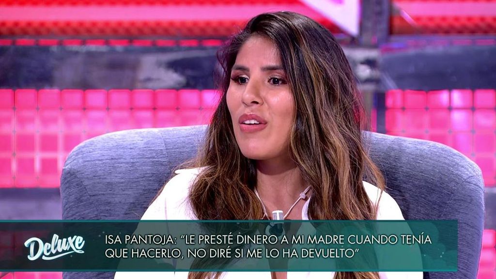 Isa Pantoja has lent money to her brother and mother... and has not recovered it