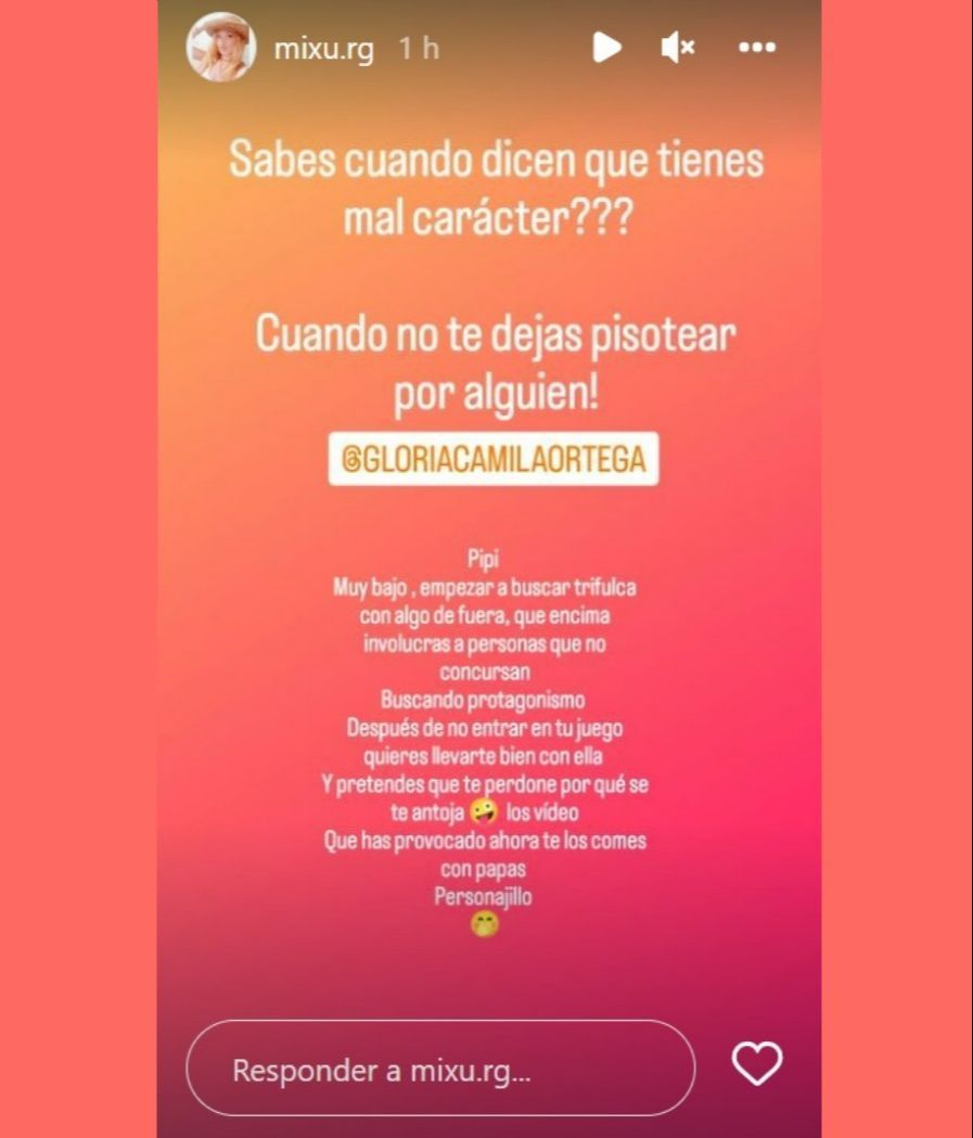 Michu defiende a su cuñada Gloria Camila y carga contra Pipi Estrada