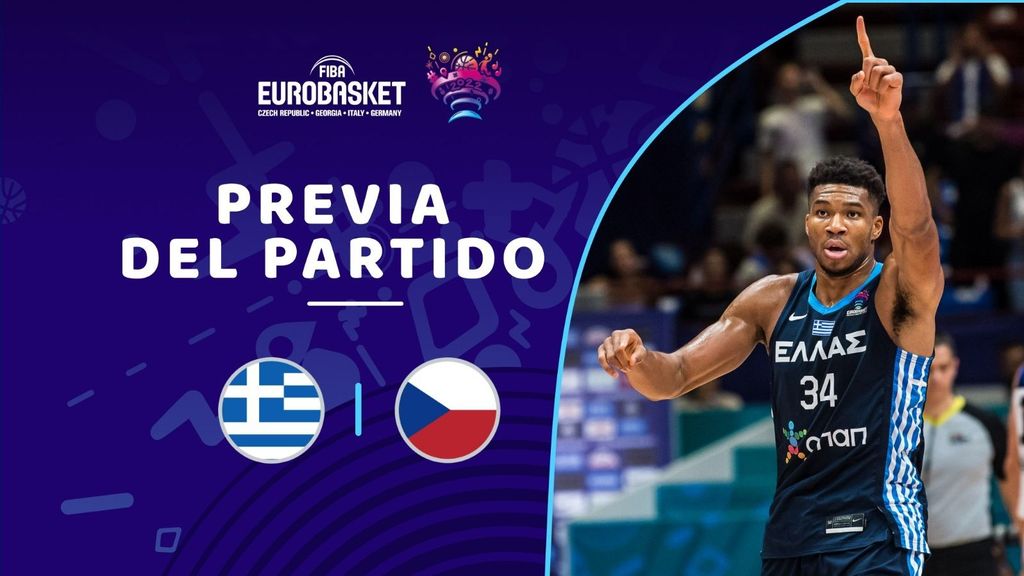 Previa Grecia-República Checa: los octavos de final del Eurobasket 2022, el domingo 11 de septiembre