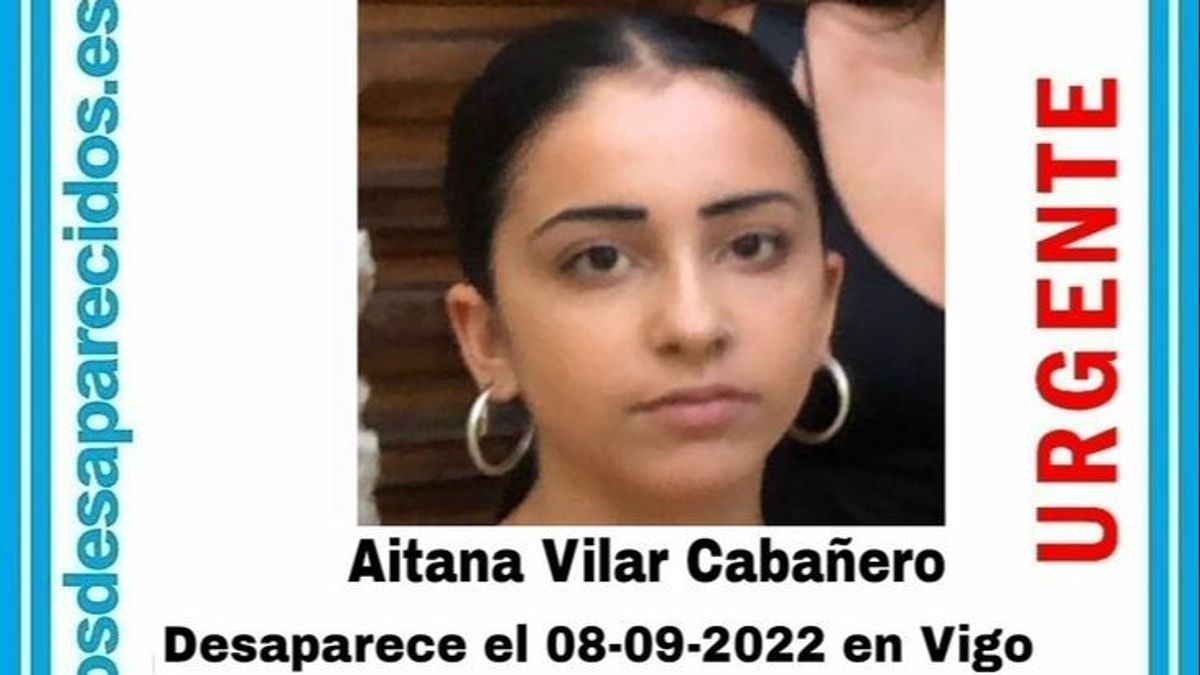 Aitana Vilar Cabañero, una menor de 17 años desaparecida en Vigo