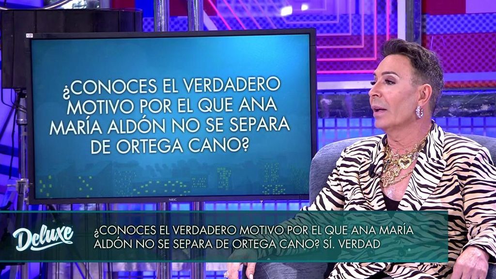 Maestro Joao sabe por qué Ana María Aldón no se separa de Ortega Cano