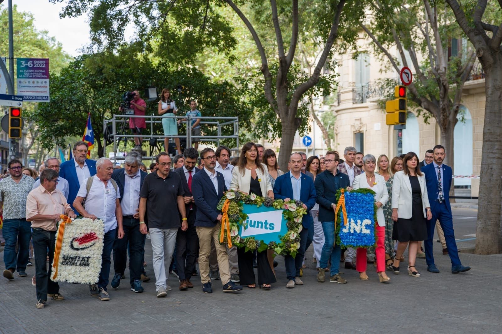 EN IMÁGENES | Cataluña celebra su Diada en mitad de la división del independentismo
