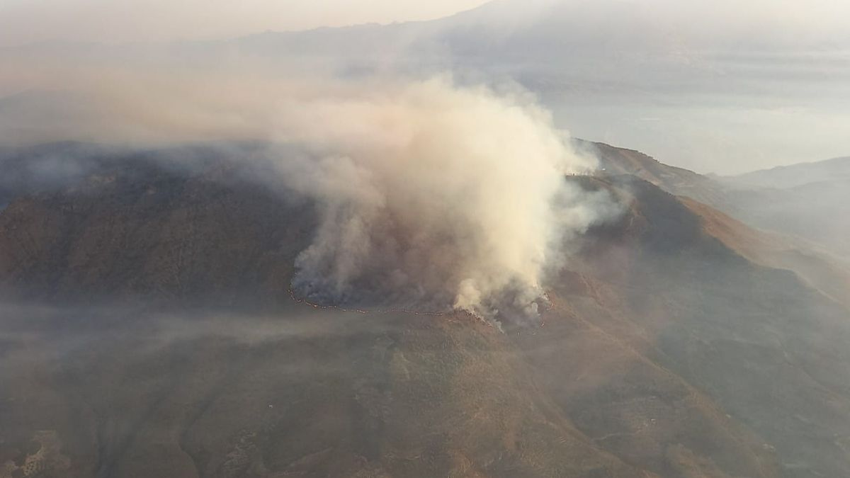 Incendio Los Guajares 10 septiembre Incendio Los Guajares 10 septiembre