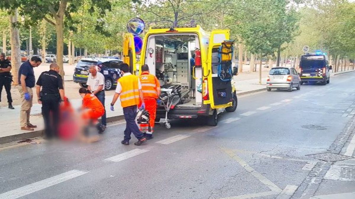 Un hombre de 87 años, herido grave en Granada tras ser atropellado por un conductor ebrio