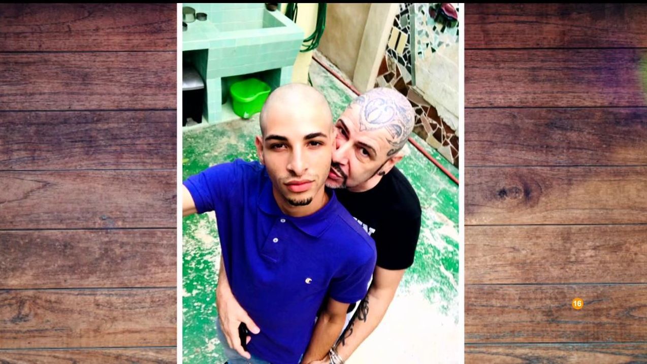 Xavier Font y su marido