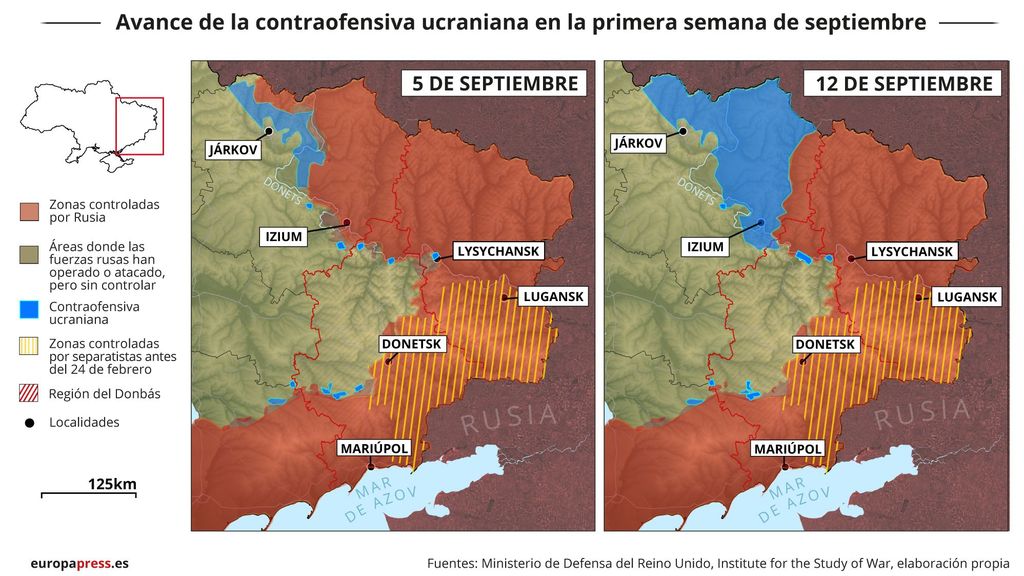 Avance ofensiva ucrania EP