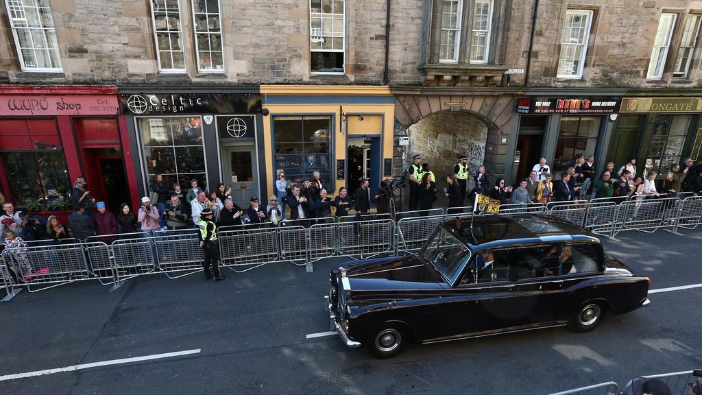 Escocia despide a Isabel II