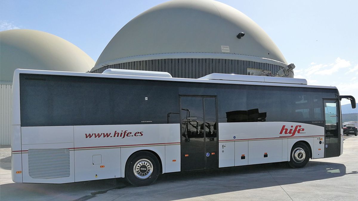 EuropaPress 4679894 primer autibus biogas kilometro cero EuropaPress 4679894 primer autibus biogas kilometro cero