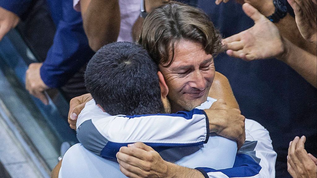 Juan Carlos Ferrero, el entrenador de Alcaraz