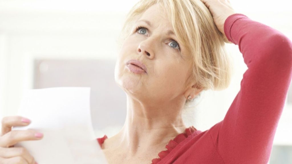 Los sofocos suelen aparecer en la menopausia.