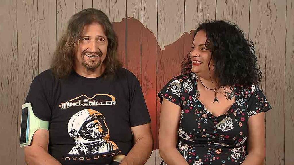 Nessa y José Antonio en 'First Dates'