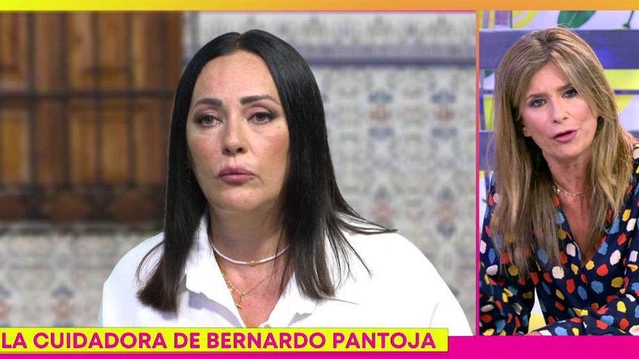 Gema López y Terelu Campos reaccionan con Carmen, la amiga de Bernardo Pantoja