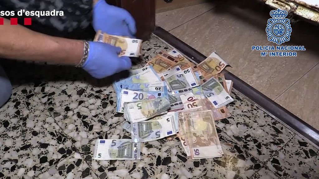 Dinero en efectivo robado