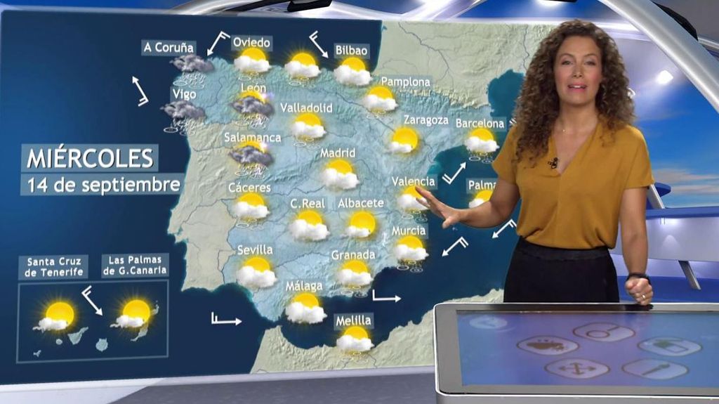 La borrasca Danielle seguirá causando lluvias el miércoles: el tiempo que hará en España