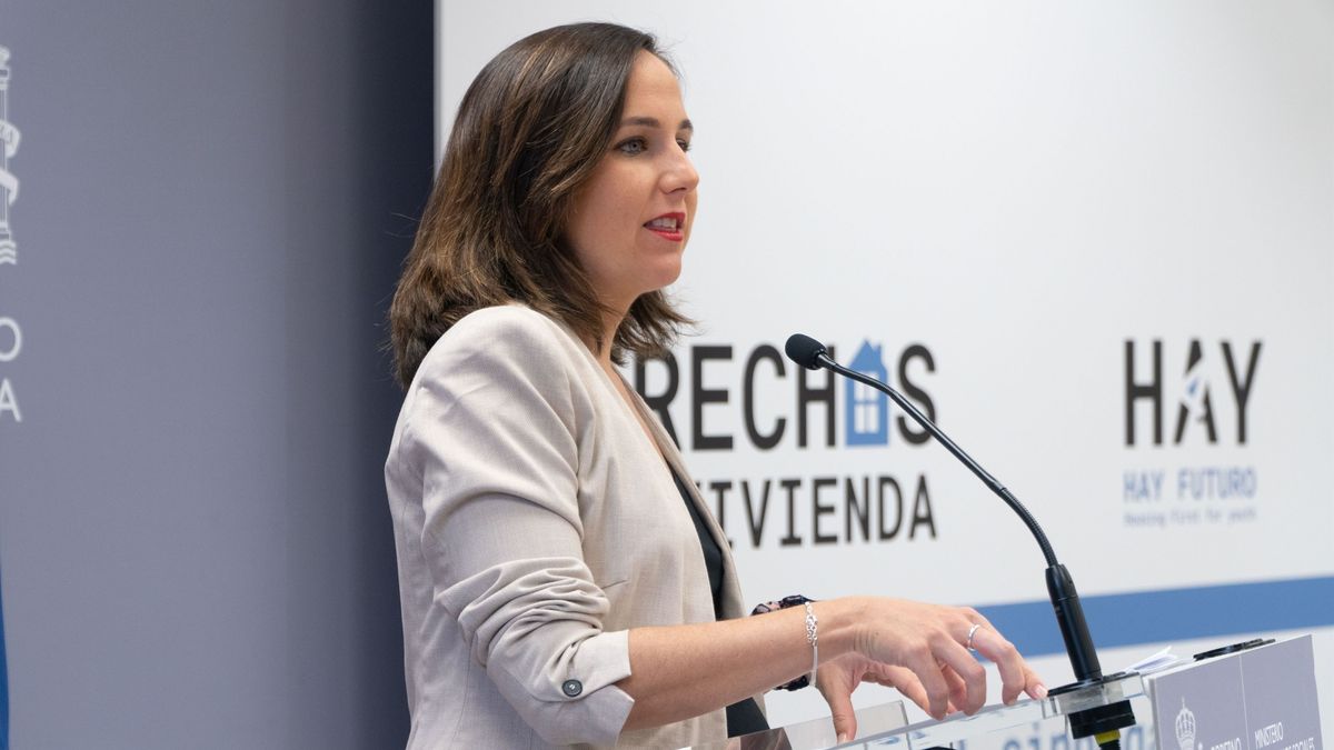 La ministra de Derechos Sociales, Ione Belarra. La ministra de Derechos Sociales, Ione Belarra.