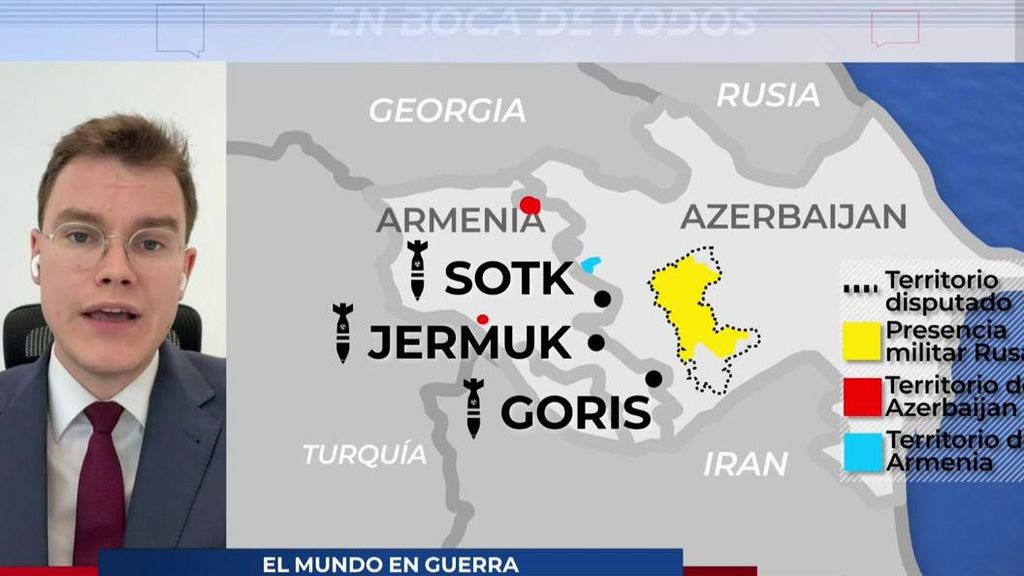 ¿Por qué el conflicto entre Armenia y Azerbayán afecta a España?