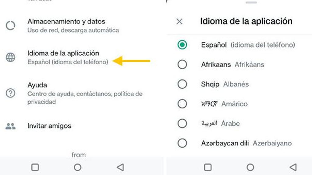 Cómo Cambiar El Idioma De Whatsapp En Tu Móvil 7409