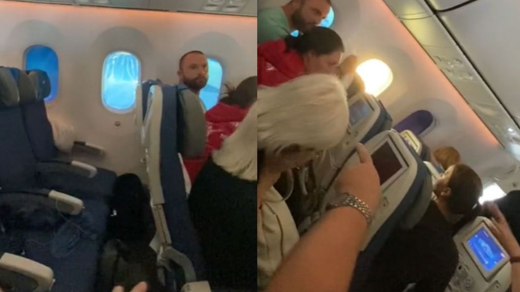Imágenes del avión