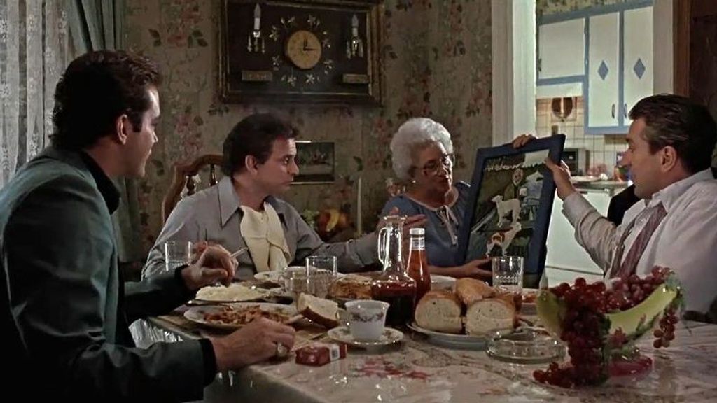 La madre de Scorsese en 'Uno de los nuestros'.