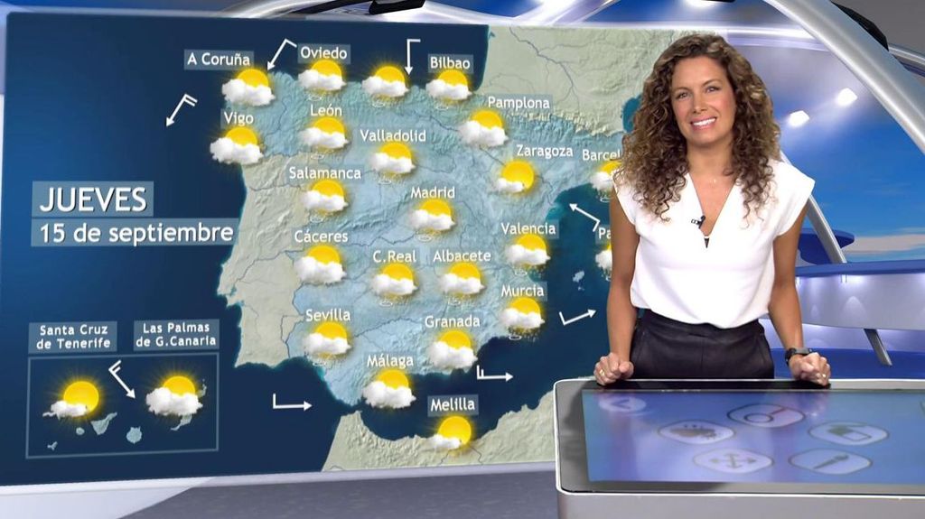 Las lluvias volverán a afectar a gran parte de España el jueves