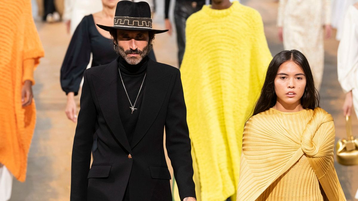 Leiva desfila en la semana de la moda de Nueva York Leiva desfila en la semana de la moda de Nueva York