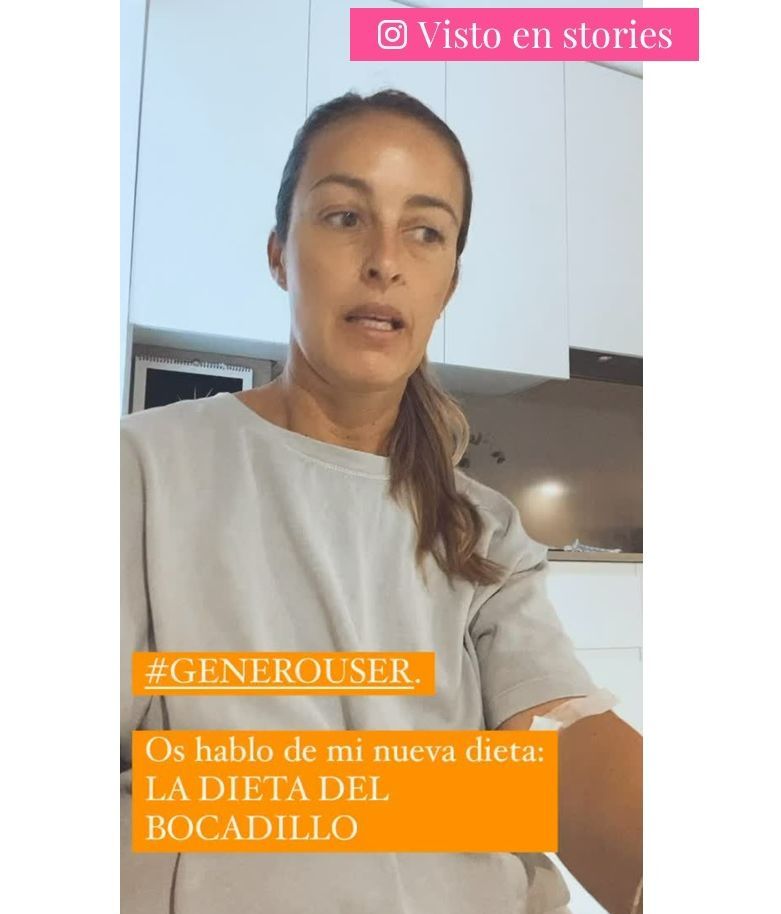 La Mujer De Ion Aramendi Sigue La Dieta Del Bocadillo Para Adelgazar ...