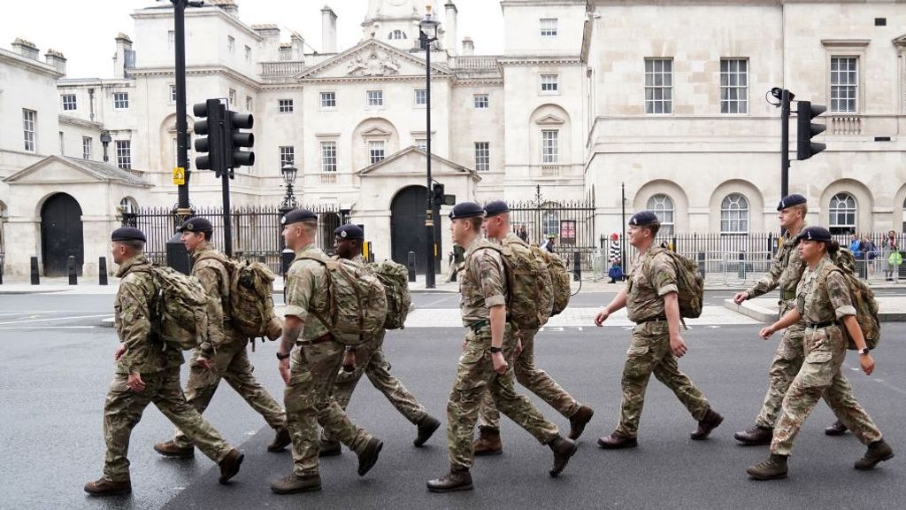 Reino Unido organiza la mayor operación policial de su historia para el funeral de Isabel II