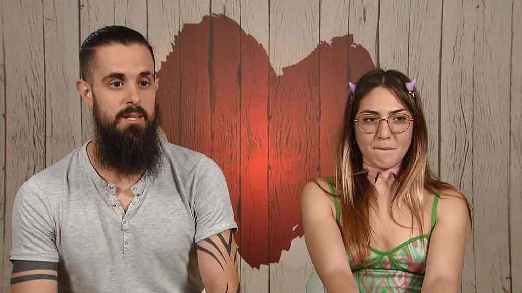 Oriol y Serena durante su cita en 'First Dates'