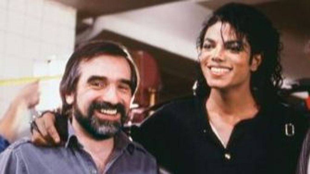 Scorsese con Michael Jackson.