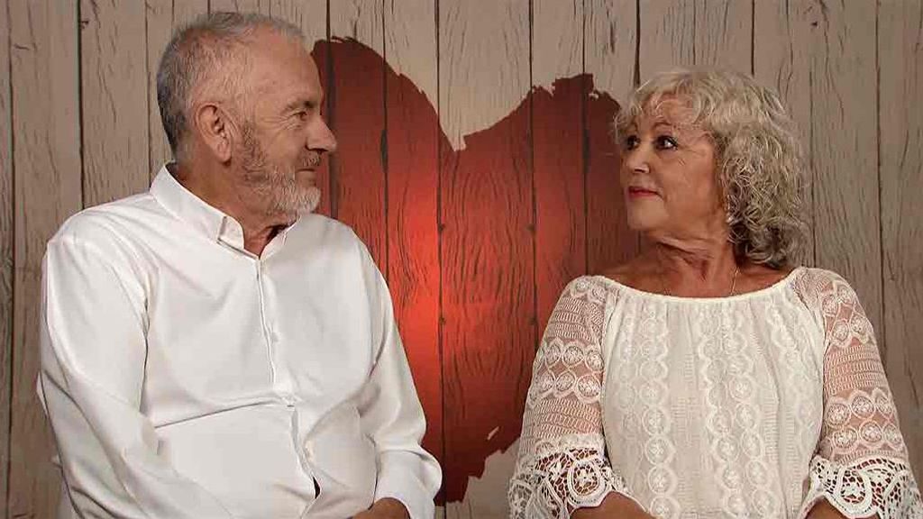 Armando y María Pilar durante su cita en 'First Dates'