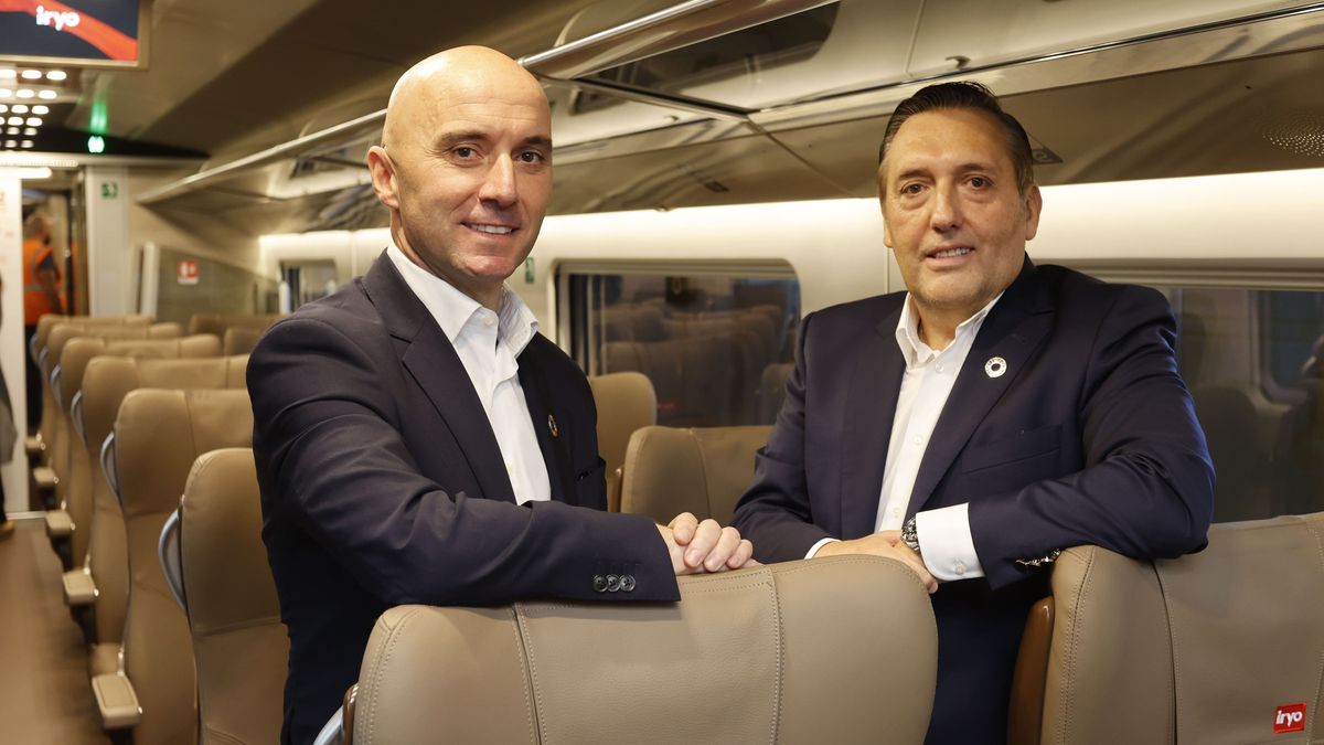Iryo comenzará la venta este domingo de sus billetes de alta velocidad entre Valencia-Madrid por 18 euros Iryo comenzará la venta este domingo de sus billetes de alta velocidad entre Valencia-Madrid por 18 euros