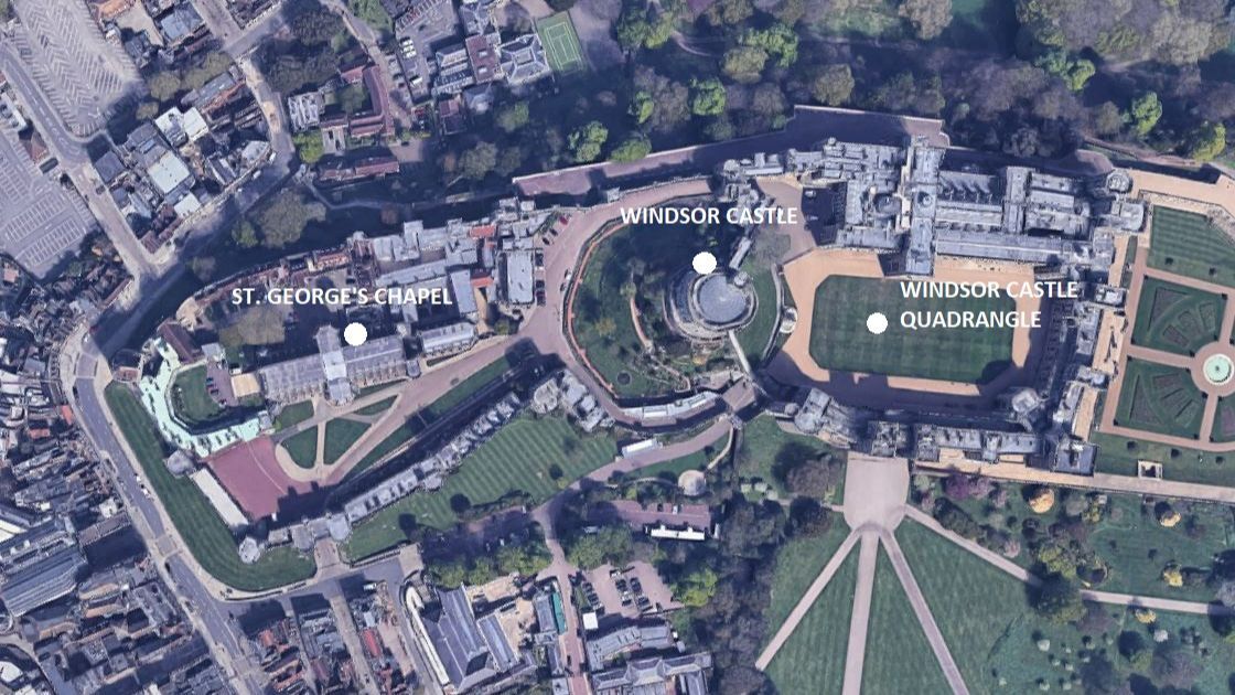 La Capilla de San Jorge es la iglesia elegida regularmente por la familia real