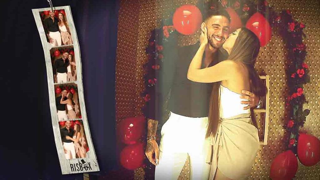 Med y Adel durante su cita en 'First Dates'