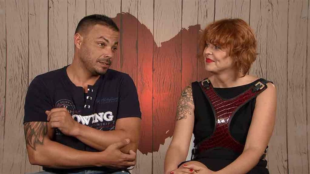 Ruth y Antonio durante su cita en 'First Dates'