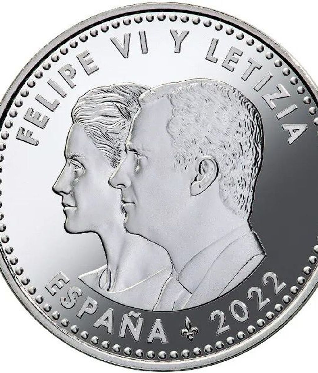 Anverso de la nueva moneda de 40€