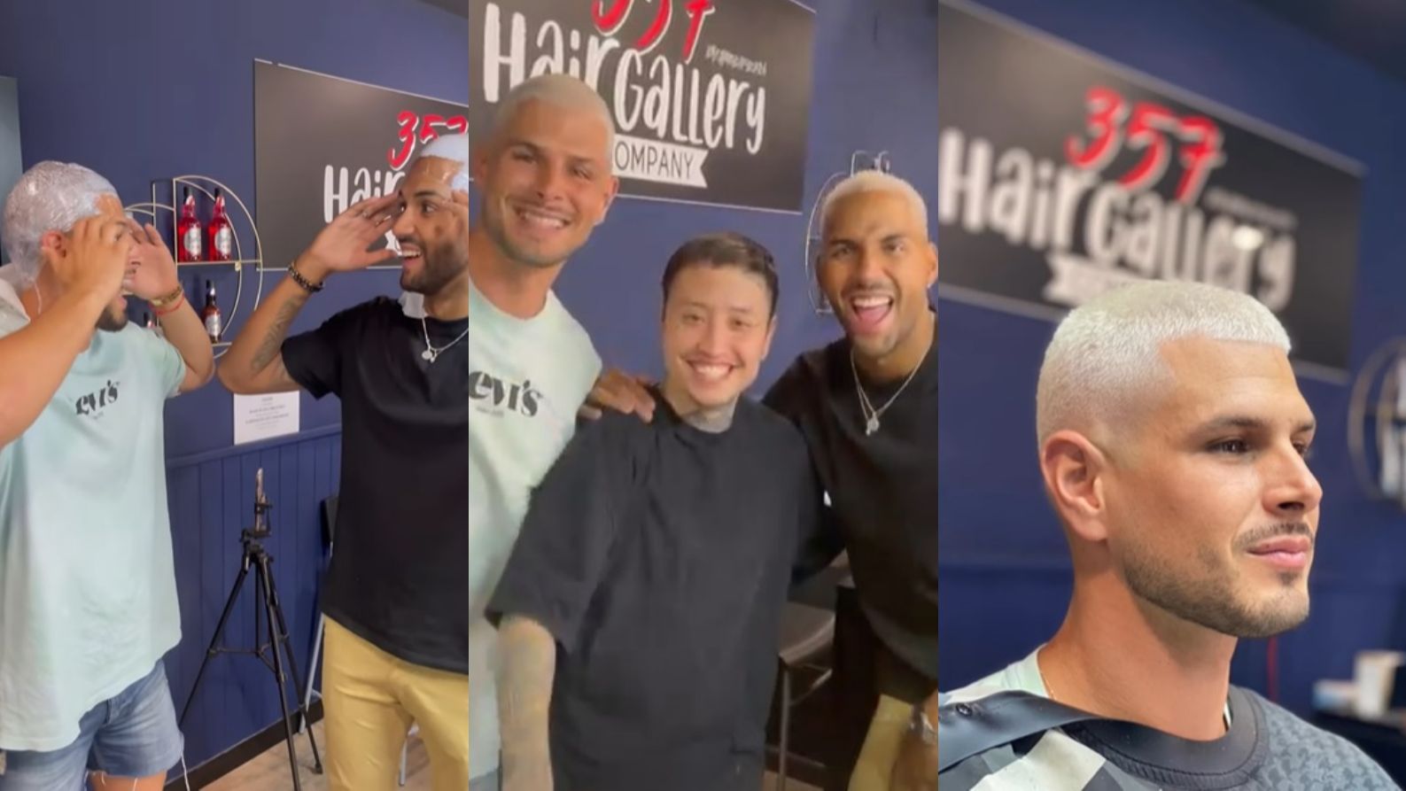 Así es el cambio de look radical de Alejandro Nieto y Yulen Pereira