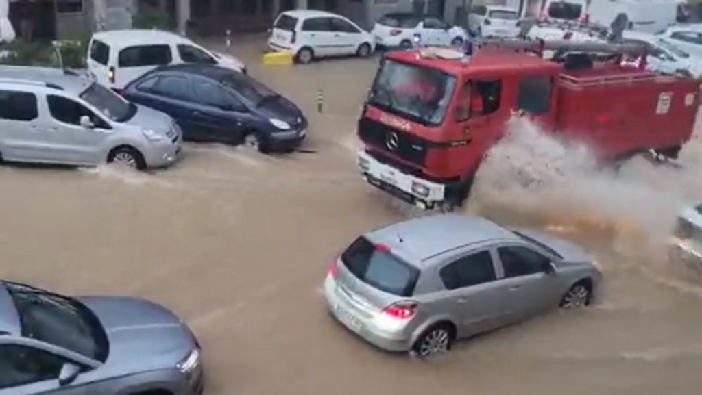 La lluvia causa importantes inundaciones en Mallorca